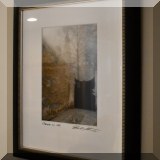 A04. Signed Charleston, SC photograph. 